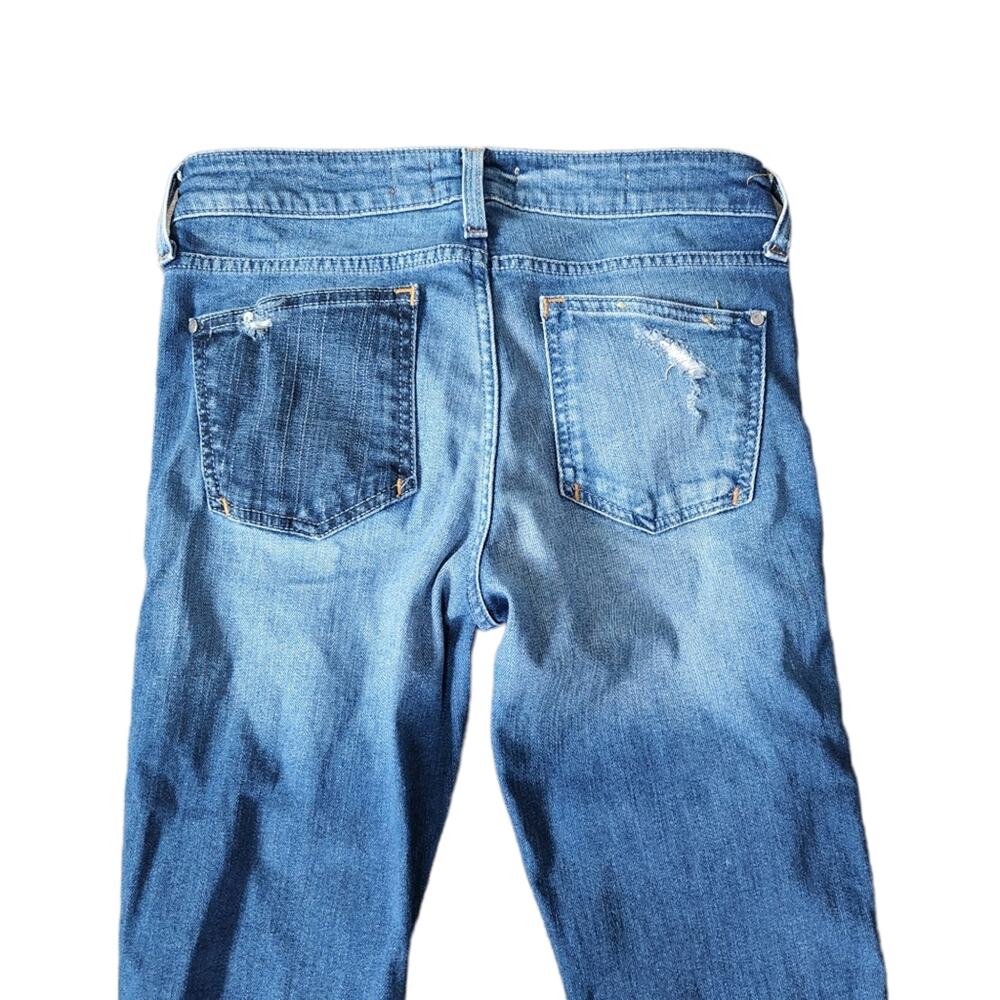 Pilcro & The Letterpress Jeans Size 28 Stet Distressed Skinny Jeans Anthro - Picture 6 of 10